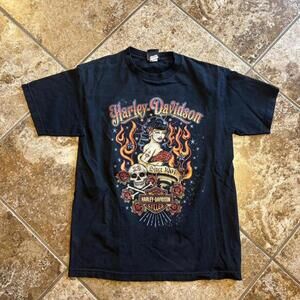vintage harley davidson graphic tee